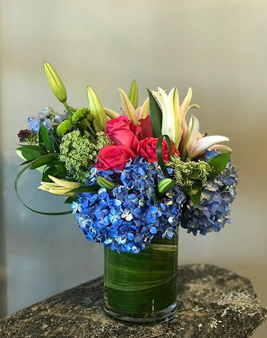 Flower Arrangement, Lavender Floral Bouquet